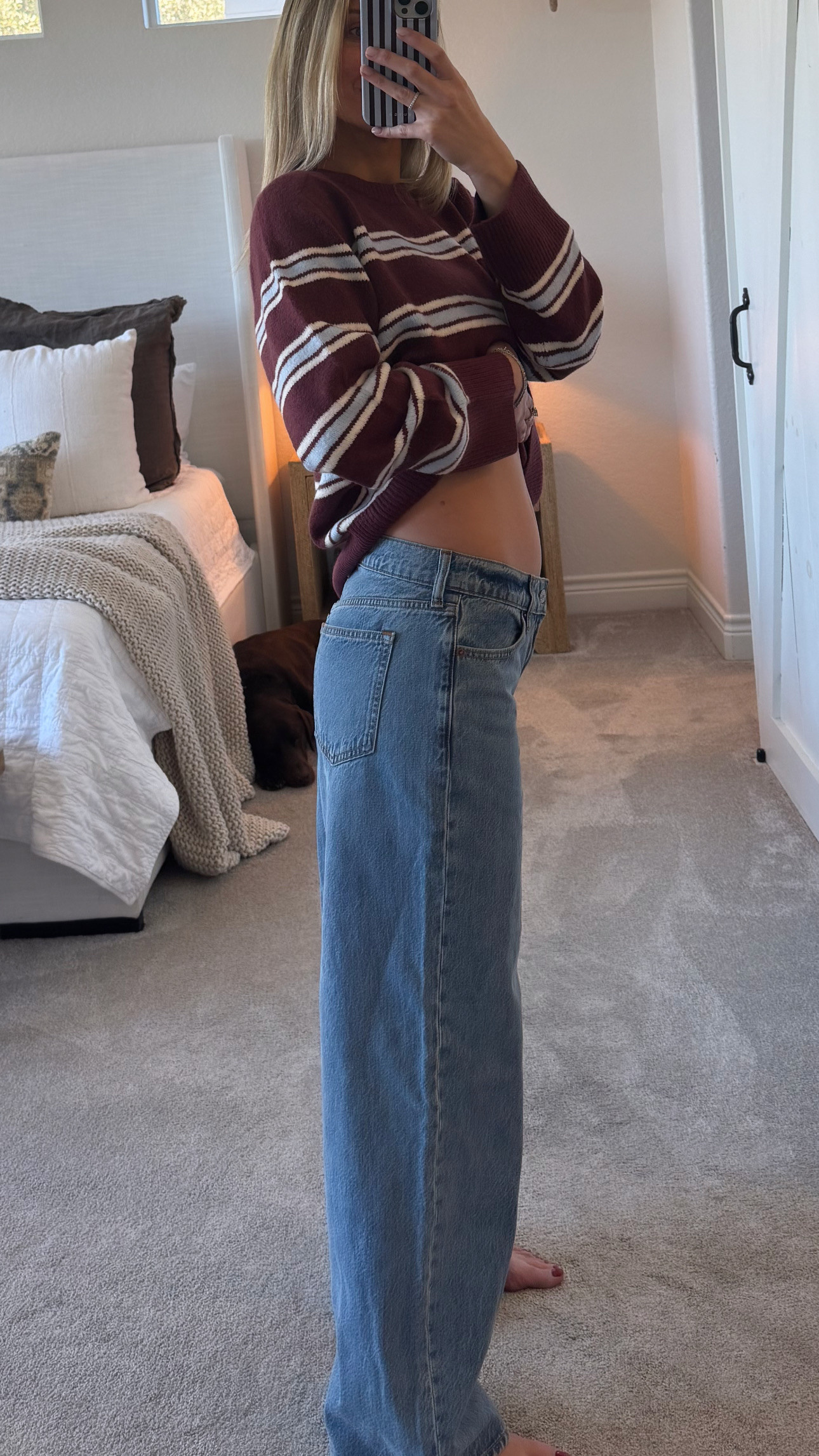#AbercrombiePartner @abercrombie # I have never been so happy with a denim order, especially while pregnant! Abercrombie's Denim Sale is just too good! Wearing size 27 jeans & size medium sweaters. #ad

25-40% Off All Jeans* 1/29/2026 - 2/2/2026
Vitals: *Offer valid in stores and online 1/29/2026-2/2/2026 in US/CA. Excludes clearance. Online price reflects discount.
20% Off Almost Everything Else** 1/29/2026 - 2/2/2026
Vitals: **Offer valid in stores and online 1/29/2026-2/2/2026 in US/CA. Exclusions apply as indicated. Online price reflects discount.
Promo Code: DENIMAF for 15% Off*** 1/29/2026 - 2/2/2026US/CA
Vitals: ***Use code DENIMAF to get an additional 15% off almost everything in stores and online at checkout from 1/29/26-2/2/26 in US/CA. Exclusions apply. See details online 
 

 

#LTKootd #LTKBump #LTKSaleAlert