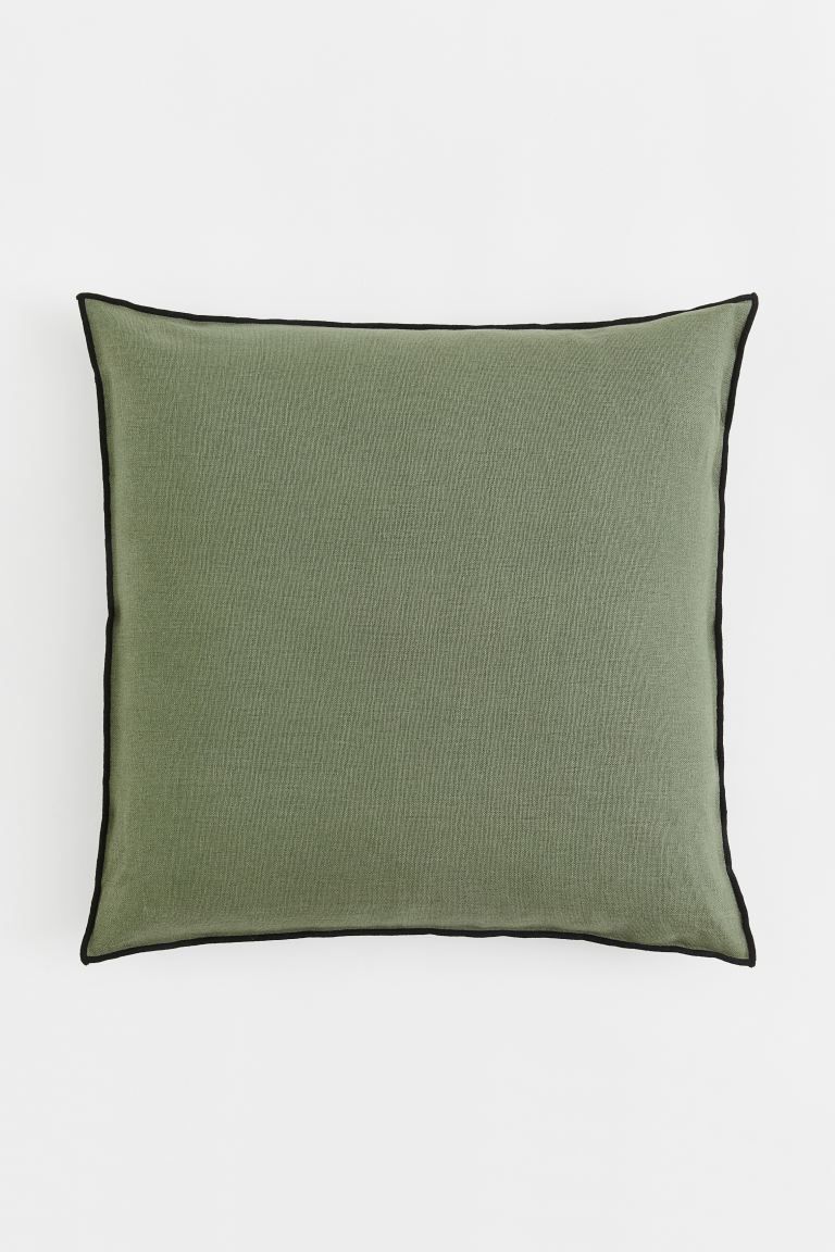 Linen-blend Cushion Cover | H&M (US)