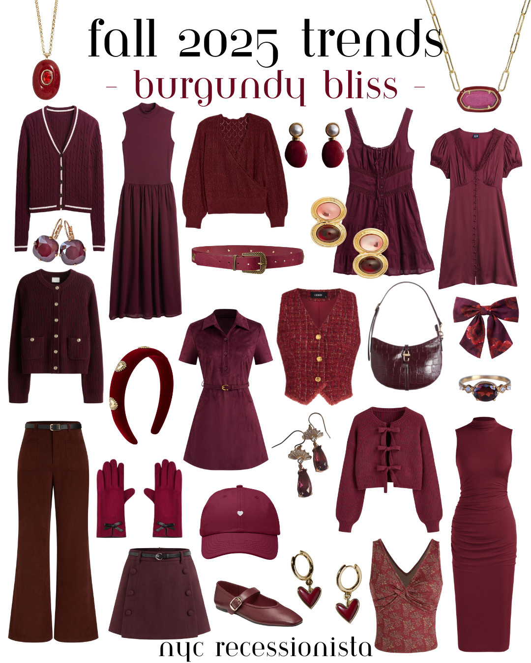 Burgundy is a big trend for fall -- sharing some of my favorite affordable pieces here!  

 #LTKSeasonal #LTKFindsUnder100 #LTKStyleTip