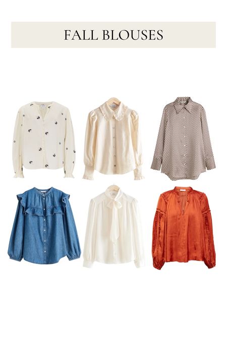 Fall Capsule- blouses
