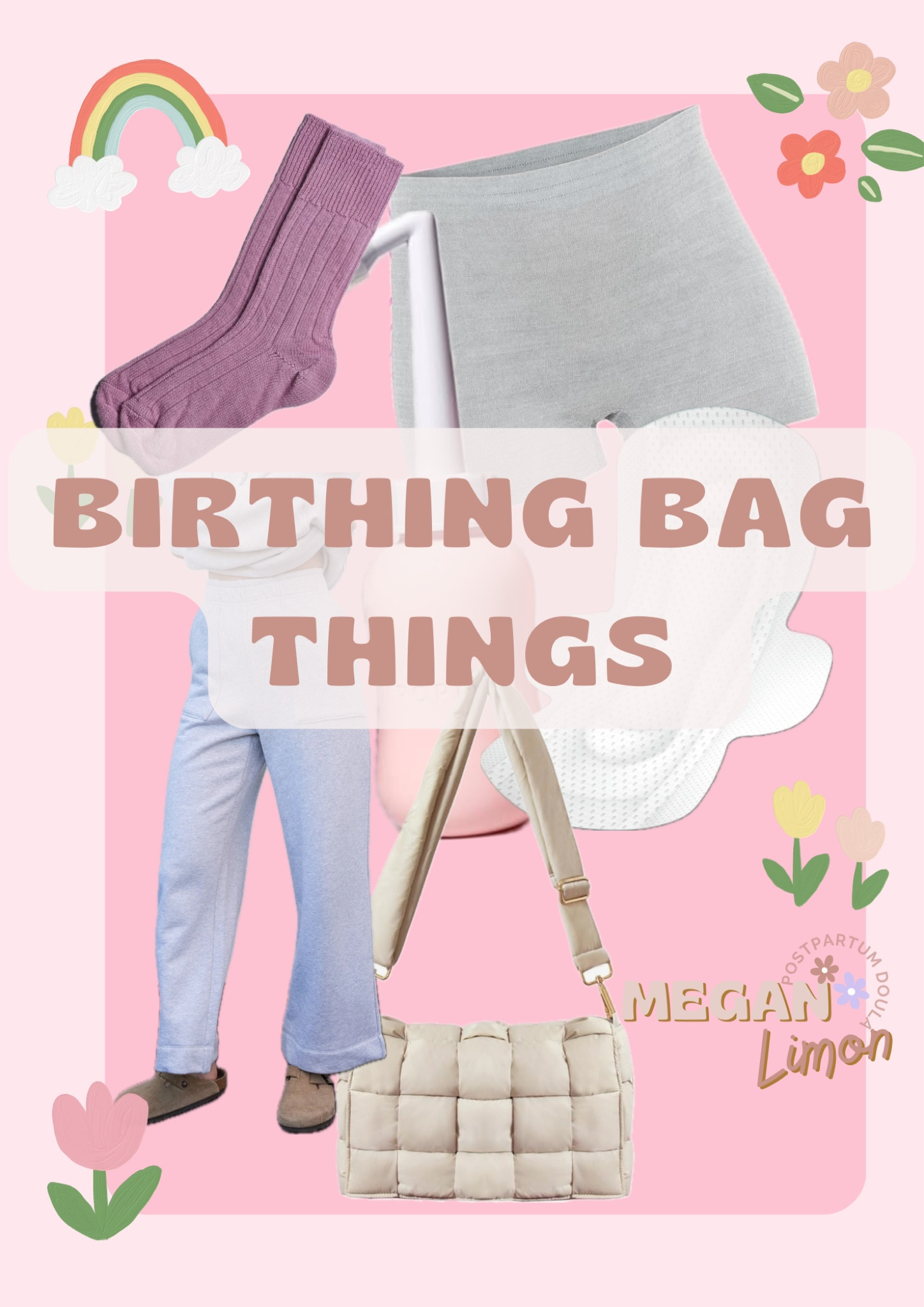 How to make your birthing bag ⬇️ 