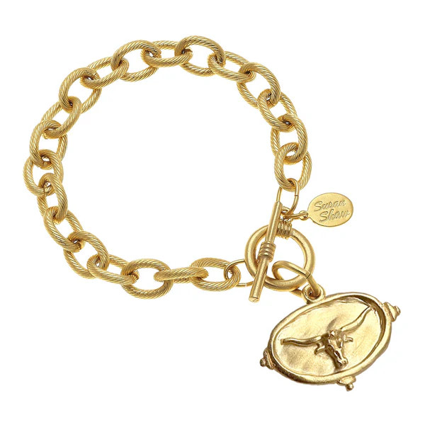 Longhorn Intaglio Bracelet | Susan Shaw