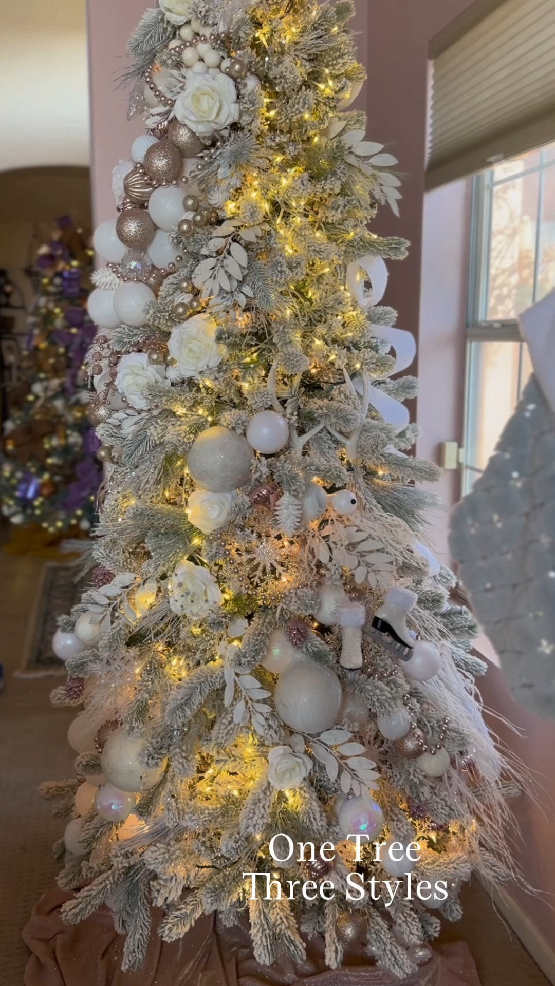 Which look would you choose?
✨ Elegant Neutrals
❤️ Classic Christmas
❄️ Winter Wonderland
The King Flock Slim is currently on sale, in both the regular and clearance sections. I bought this one on open box sale for years ago and it still looks as gorgeous today. Choose the prelit or unlit version today, it’s all linked here. ♥️

#LTKSeasonal #LTKHome #LTKSaleAlert
