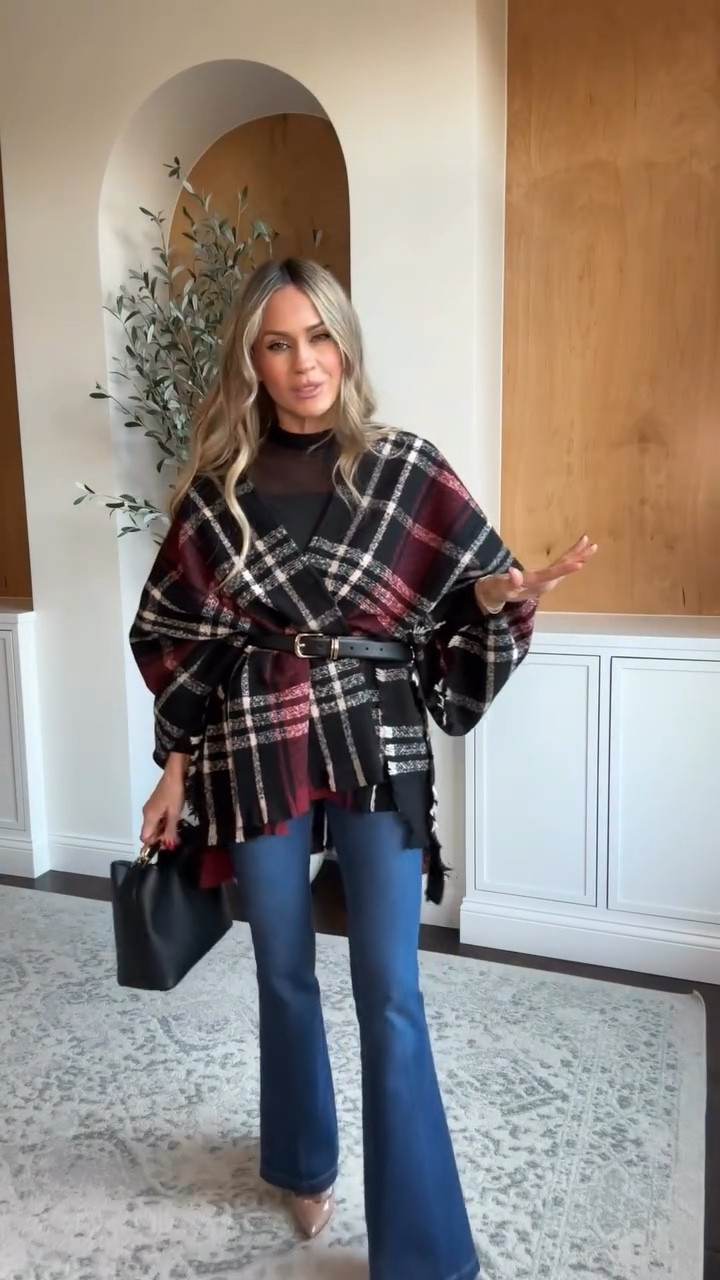 Thanksgiving outfit ideas from Amazon! Casual fall outfits that would be perfect for Thanksgiving - love all of these sweaters that can be paired with jeans or skorts. Are you a fan of the poncho look? I love that they can be styled multiple ways for versatility!

Jeans on sale - wearing xs petite - new customers can use code KATEROSExSPANX to save 15% plus free shipping! 👖 
#thanksgivingoutfit #falloutfitinspo #casualoutfitinspo

#LTKPetite #LTKFindsUnder50 #LTKHoliday