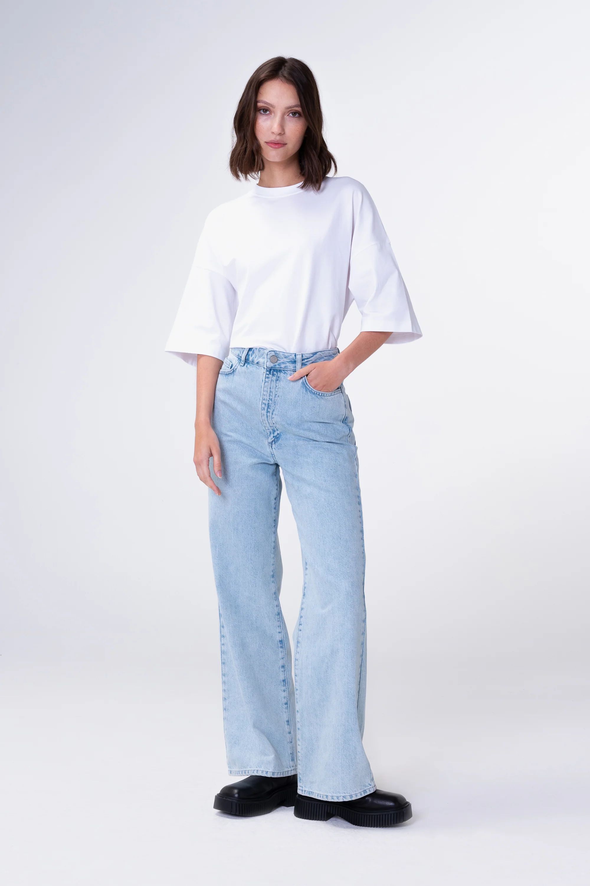 Freda High Waist Jeans | Aligne UK