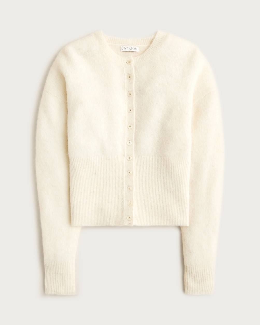 High rib cardigan in alpaca blend | J. Crew US