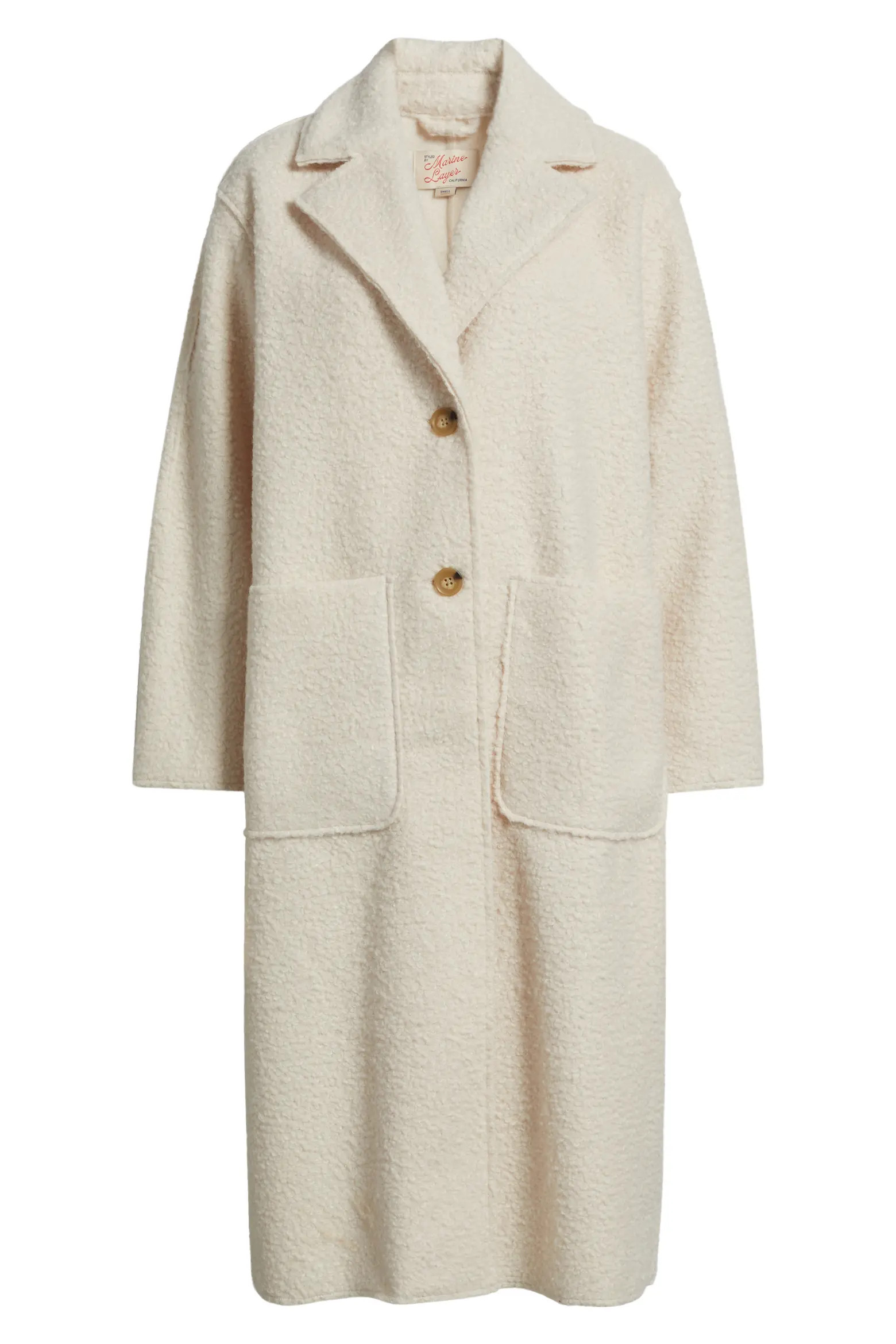 Colette Faux Shearling Longline Coat (Women) | Nordstrom | Nordstrom
