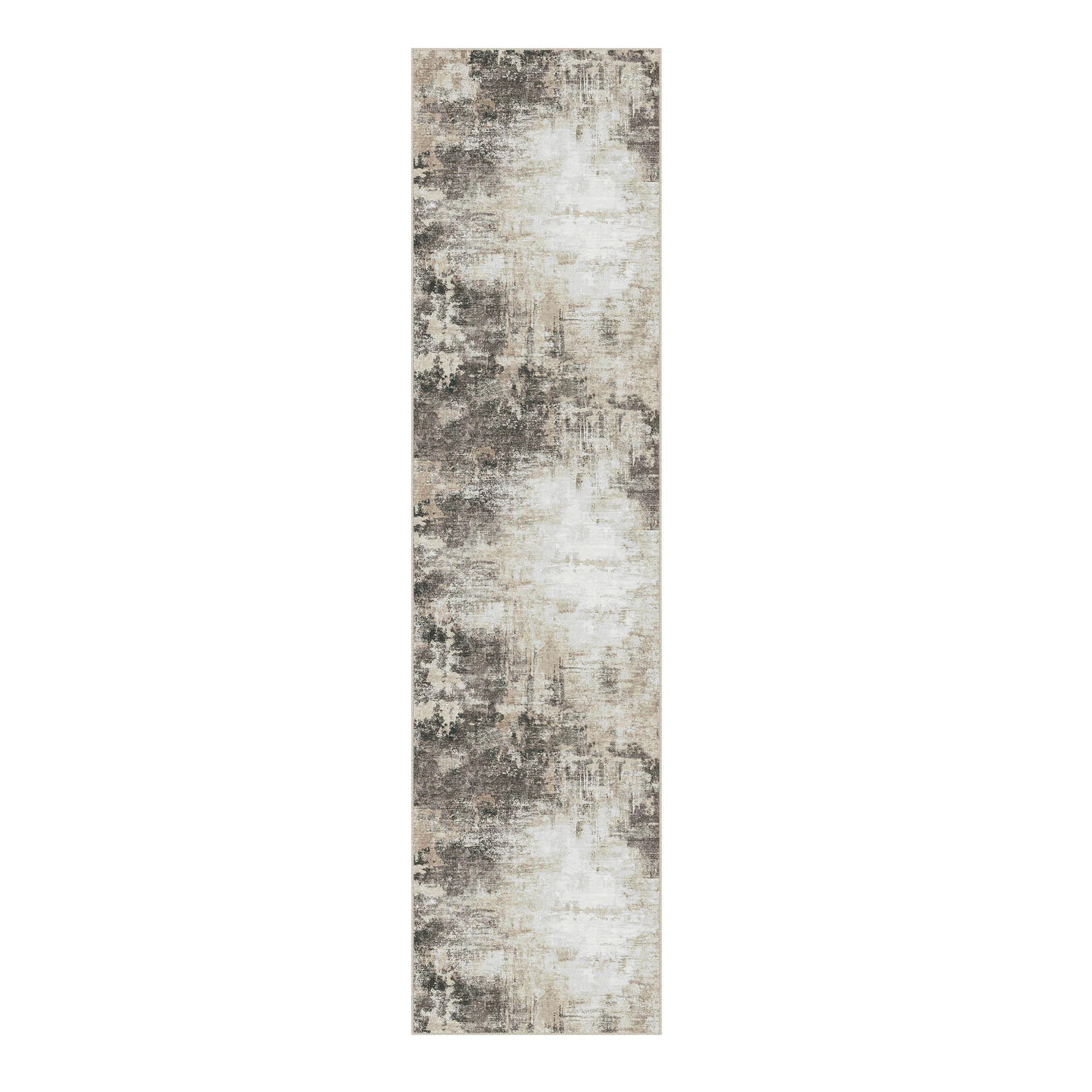 17 Stories Kylie Black/Brown Abstract Area Rug | Wayfair | Wayfair North America