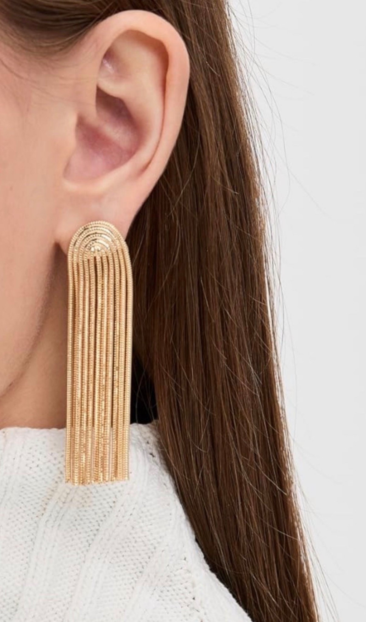 Gold earrings 

#LTKdayinmylife #LTKSeasonal