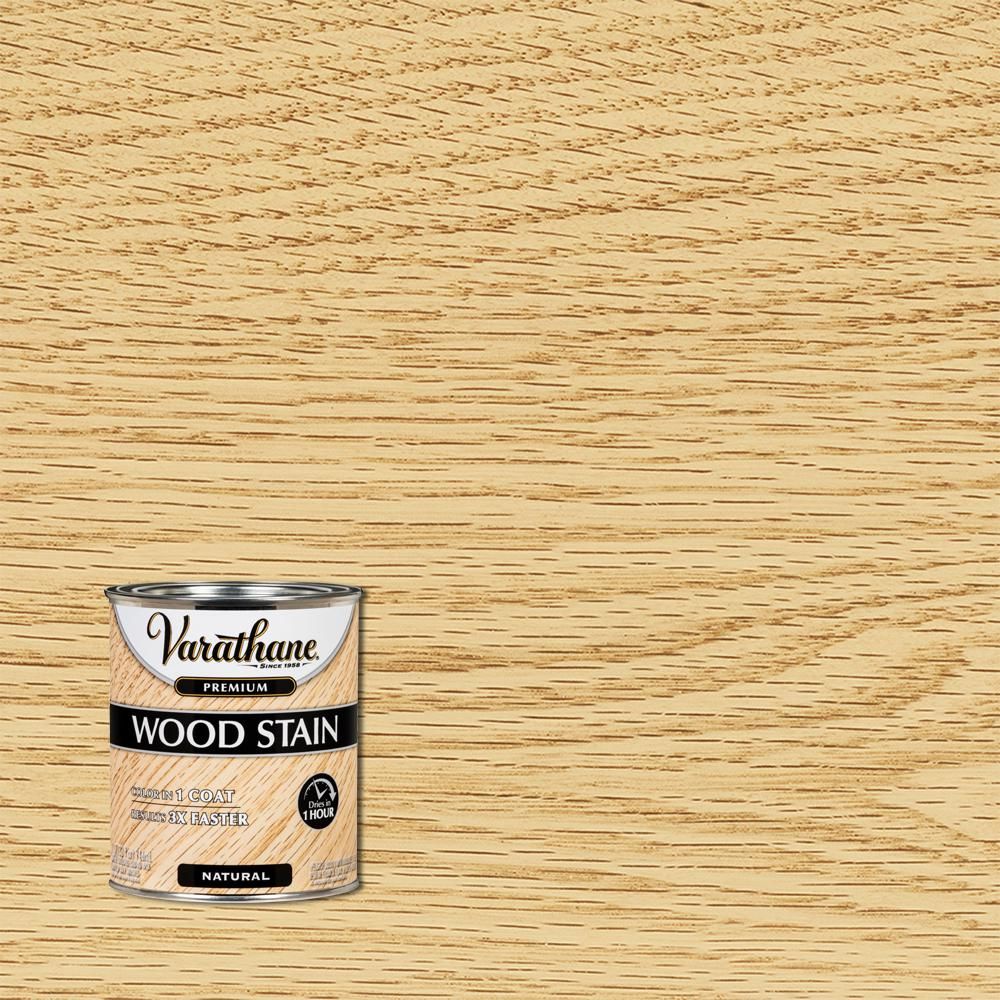 Varathane 1 qt. Natural Premium Fast Dry Interior Wood Stain (2 Pack) | The Home Depot