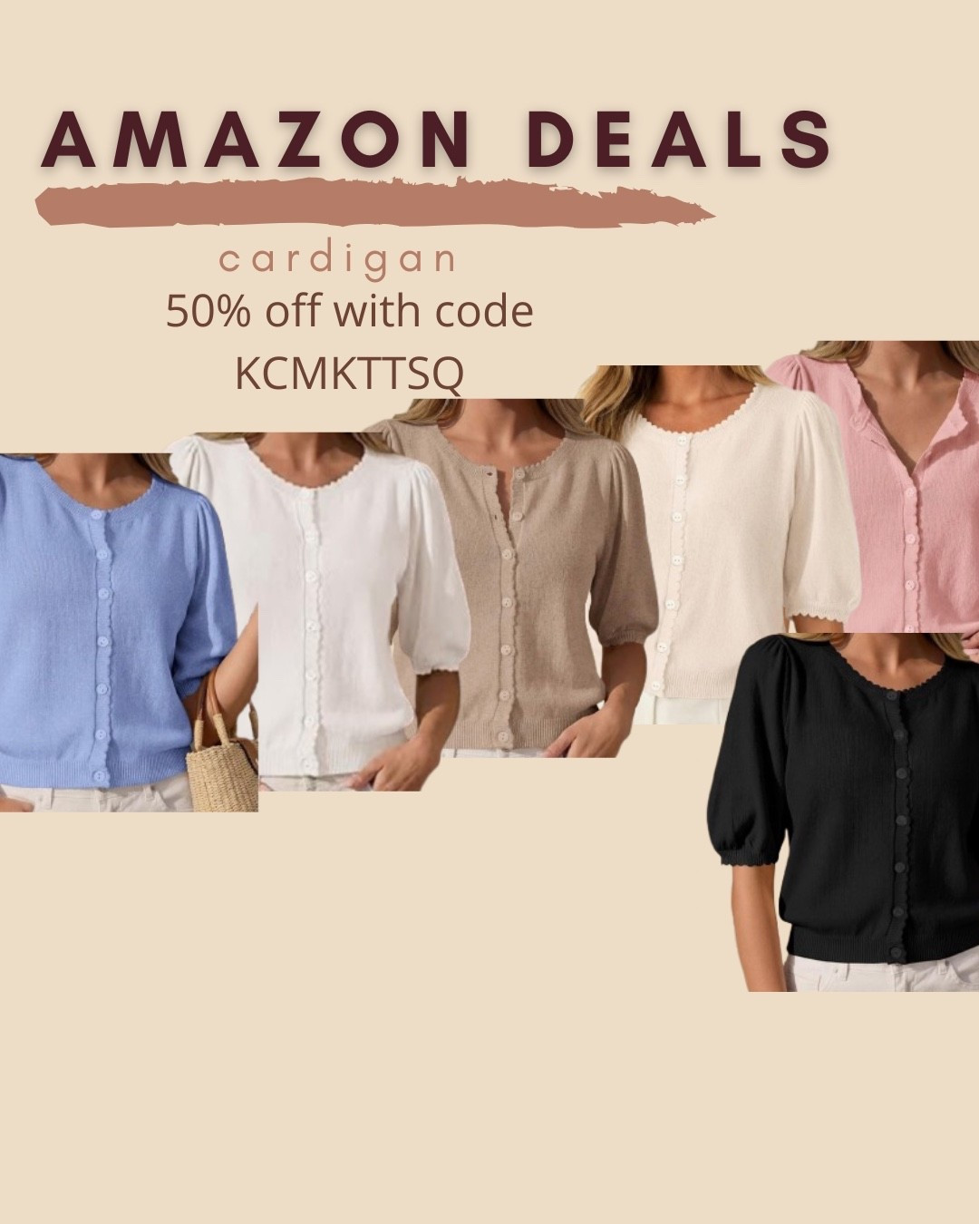 $15 ends 6/18

Amazon fashion
Amazon deals
Puff sleeve top
Cardigan

#LTKSaleAlert