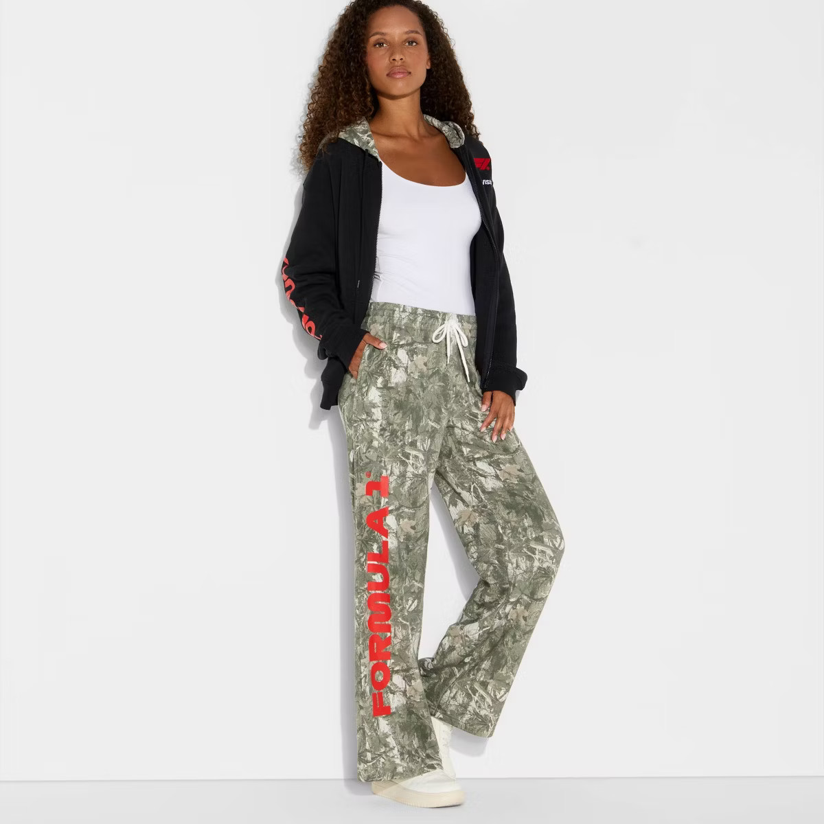 Women's F1 Camo Graphic Lounge Pants - Green | Target