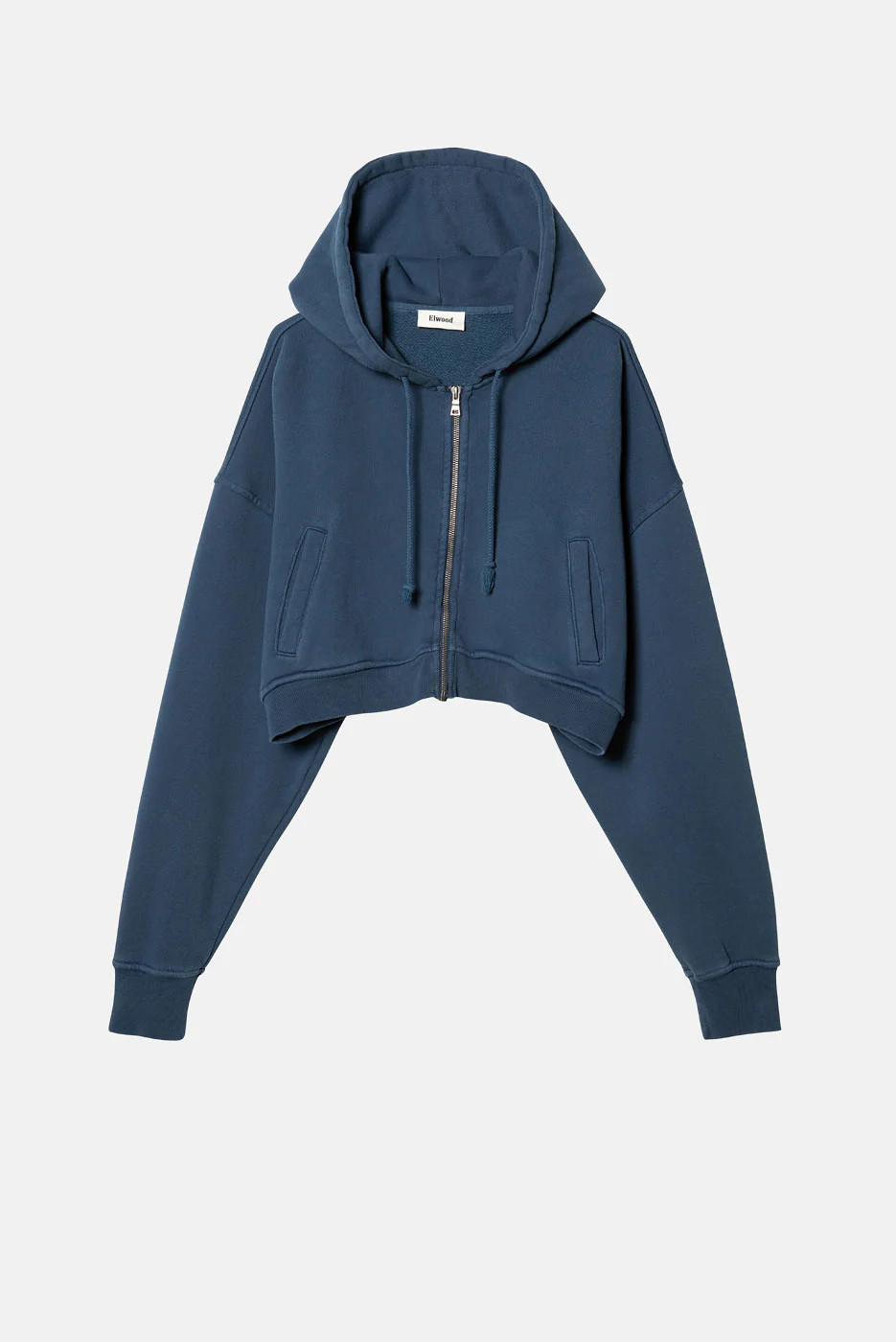 BABYDOLL CROP ZIP HOODIE | Elwood Clothing