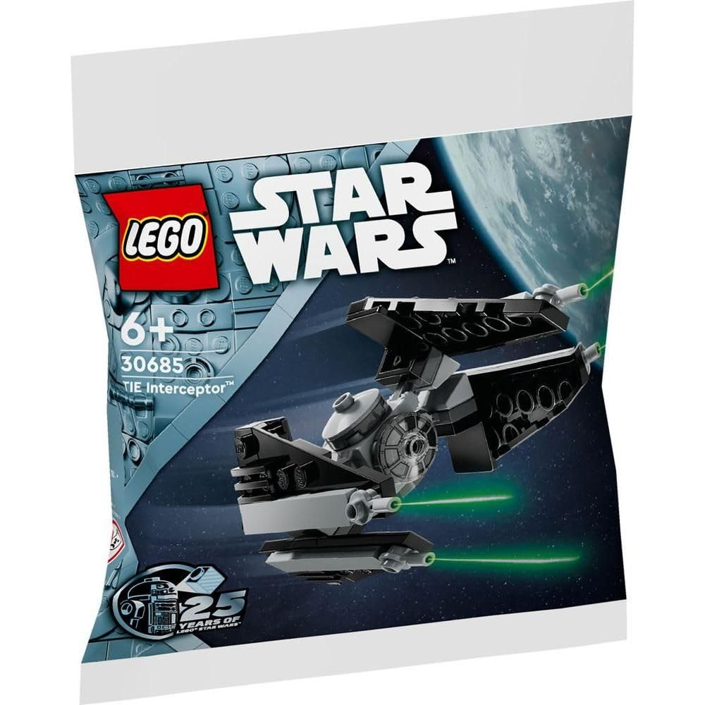 LEGO Star Wars Tie Interceptor 30685 Polybag, Build and Display | Amazon (US)
