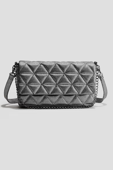 H & M - Quilted Shoulder Bag - Black | H&M (US + CA)