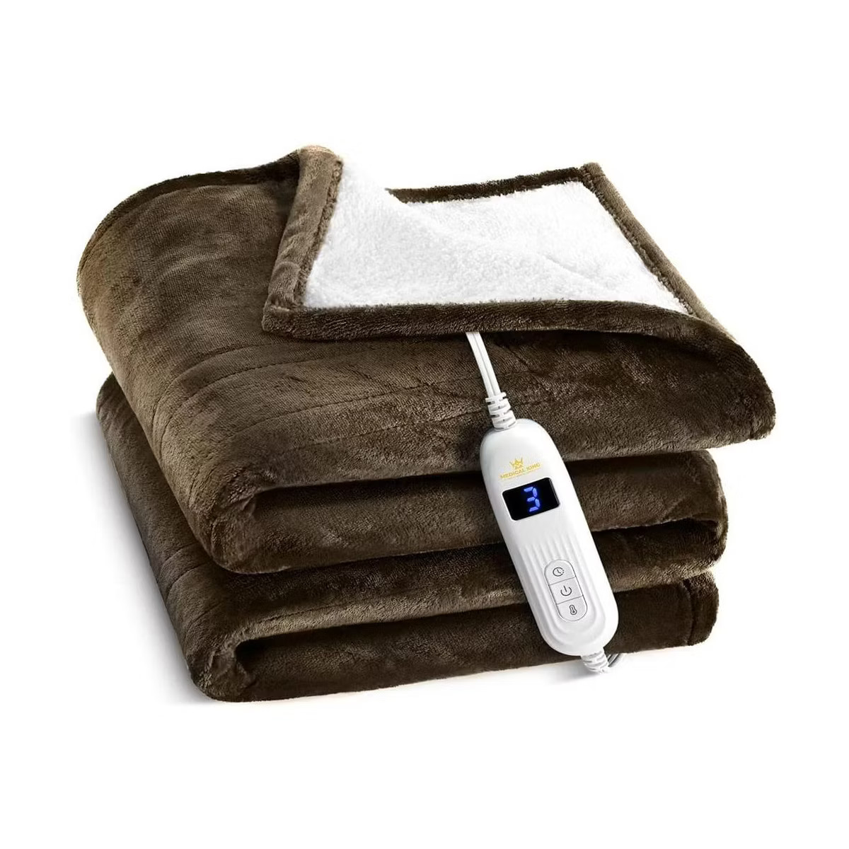 Heated Blanket with Hand Controller - Machine Washable Electric Blanket with 10 Heating Settings ... | Target