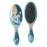 Wet Brush Disney Original Detangler Brush Princess Wholehearted - Cinderella, Blue - All Hair Types  | Amazon (US)
