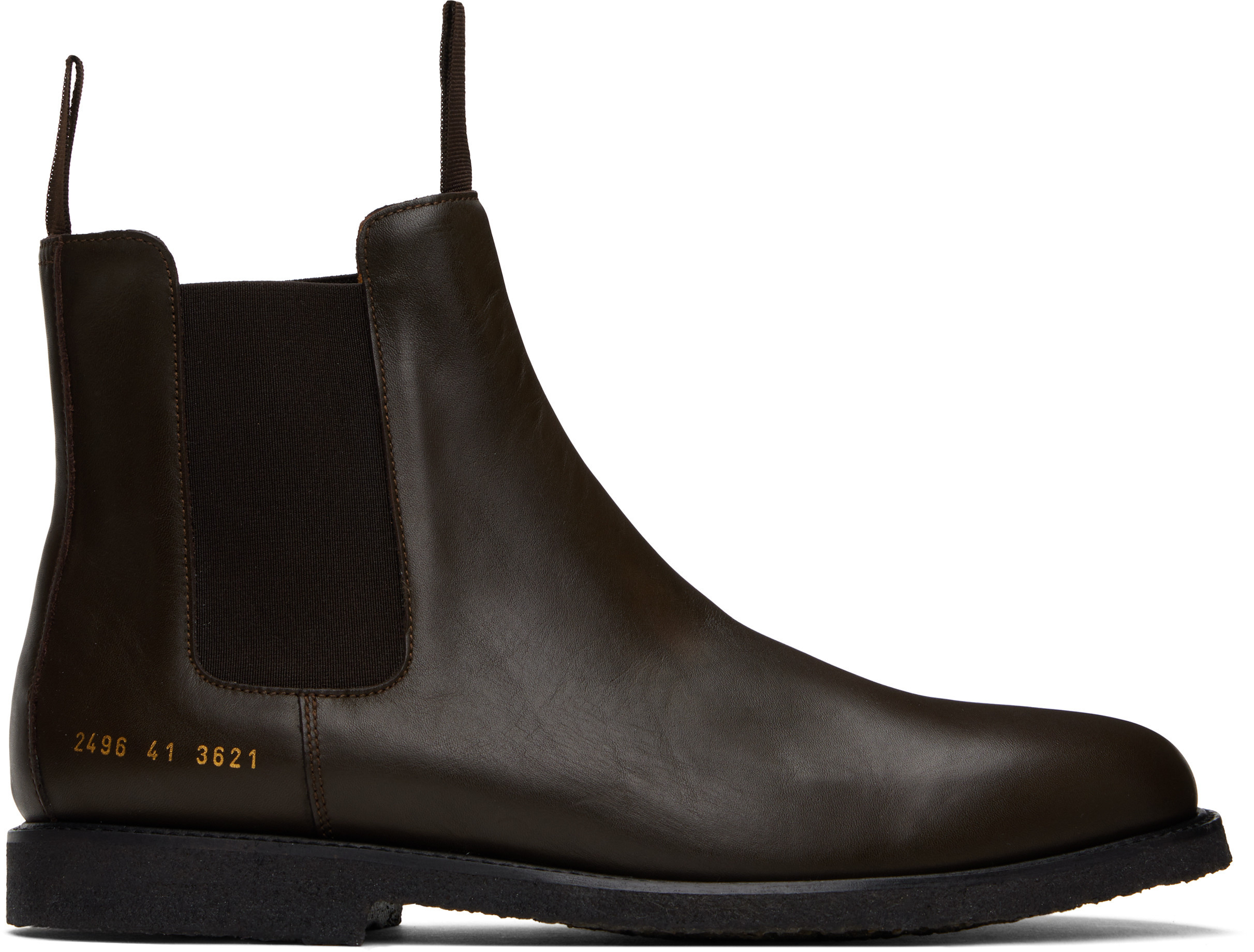 Common Projects Brown Classic Chelsea Boots | SSENSE