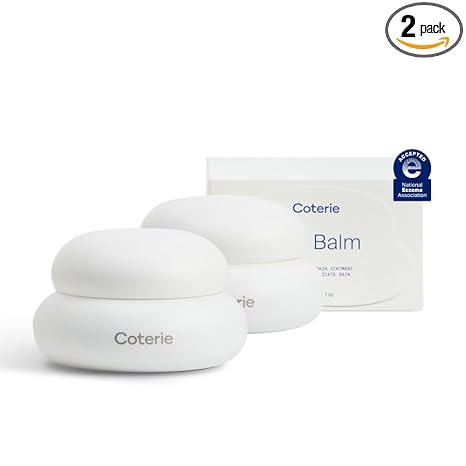 Coterie Bun Balm | 4.7 oz Diaper + Dry Skin Balm | Pack of 2 | Moisturizing Baby Skin Relief Oint... | Amazon (US)