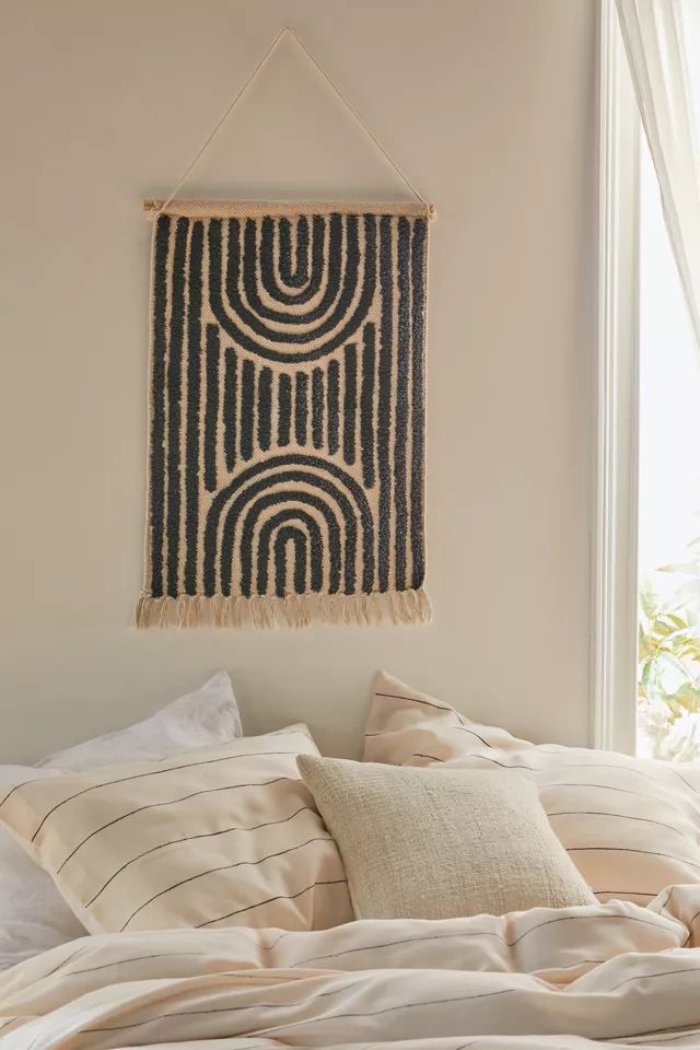 Modern Hilo Tufted Wall Hanging | Urban Outfitters (US and RoW)