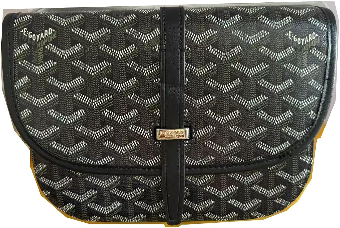 Vintage Inspired Saddle Bag for Women - Printed Pattern Crossbody Purse with Adjustable Strap, PU... | Amazon (US)