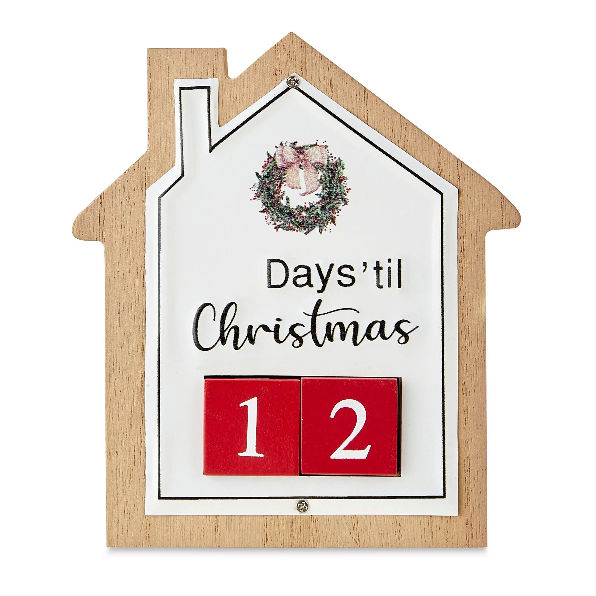Christmas House Advent Calendar Décor, by Holiday Time | Walmart (US)