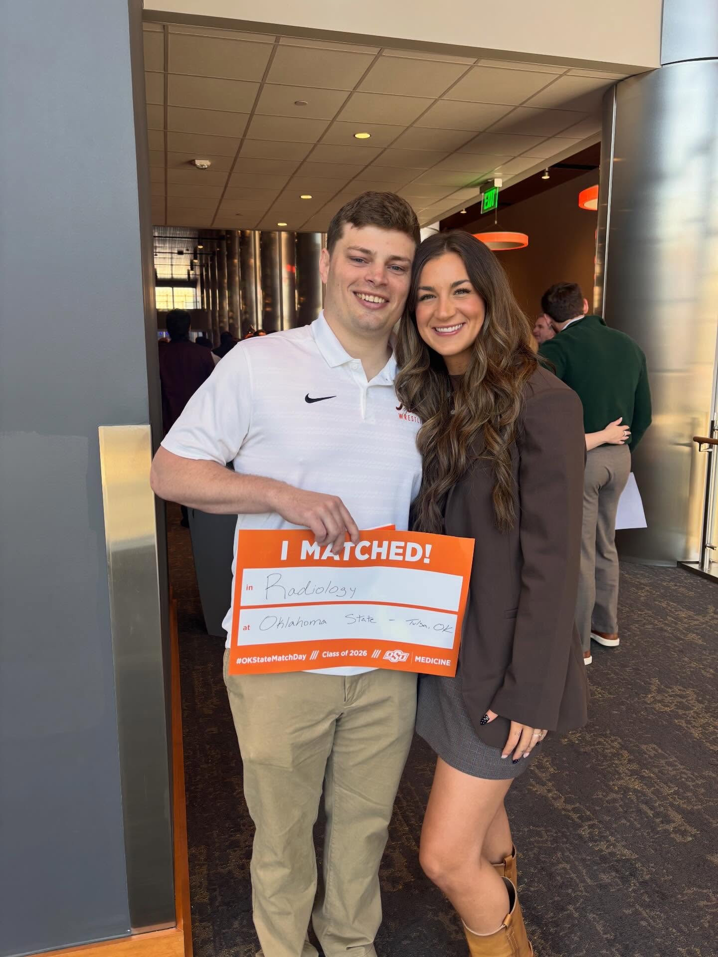 MATCH DAY 2026!!!!! We are STAYING IN TULSA!!!! @elipaul_17 matched with his #1!! Couldn’t be more proud of all the hard work and sacrifices @elipaul_17 has made over the last 4 years!!!! 🩺👨🏽‍⚕️🥼🫶🏼🤩🩻

#LTKootd #LTKSaleAlert #LTKOver40