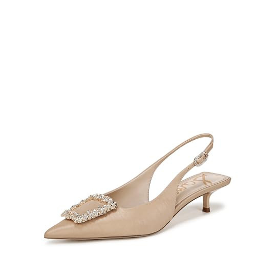 Sam Edelman Women's Kaitlyn Pump, Ecru, 7.5 | Amazon (US)