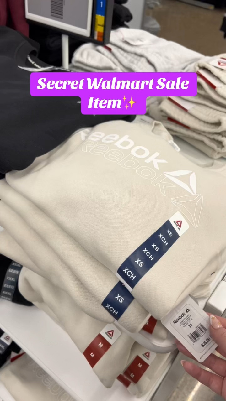 This #Reebok women’s sweatshirt is only $13! Originally $25. Shop the Reebok sale here! The more you know! #walmart #sale 

#LTKWatchNow #LTKActive #LTKSaleAlert