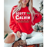 The Santa Clause Sweatshirt, Christmas Movie Crewneck, Sweater, Classic Holiday Sweatshirt For Christmas, Gift | Etsy (US)