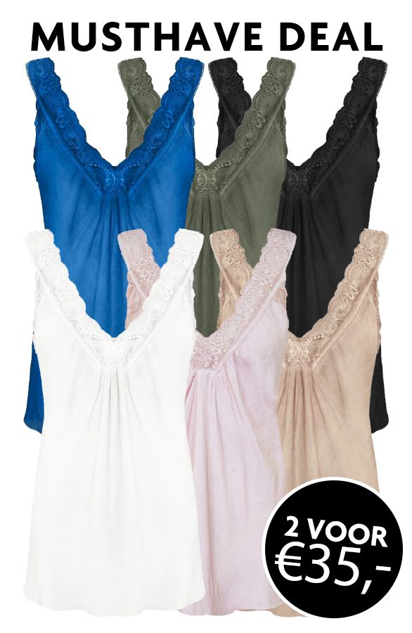 Musthave Deal Luxury Kanten Tops | Fashionmusthaves.nl | The Musthaves (NL)