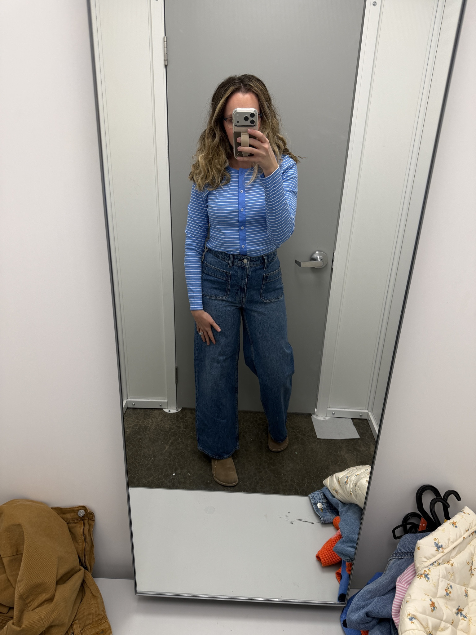 Striped knit top🤍

#LTKmomlife