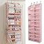 Over the Door Organizer, 6-Tier, 100D Fabric, Ivory 1pc | Over the door shoe organizer, 50 lbs ca... | Amazon (US)