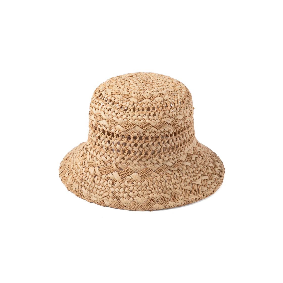 The Inca Bucket - Straw Bucket Hat in Brown | Lack of Color US | Lack of Color