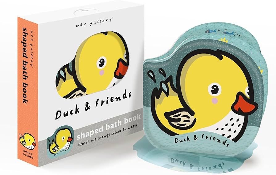 Duck & Friends: Watch me change color in water! (Wee Gallery Shaped Bath Books) | Amazon (US)