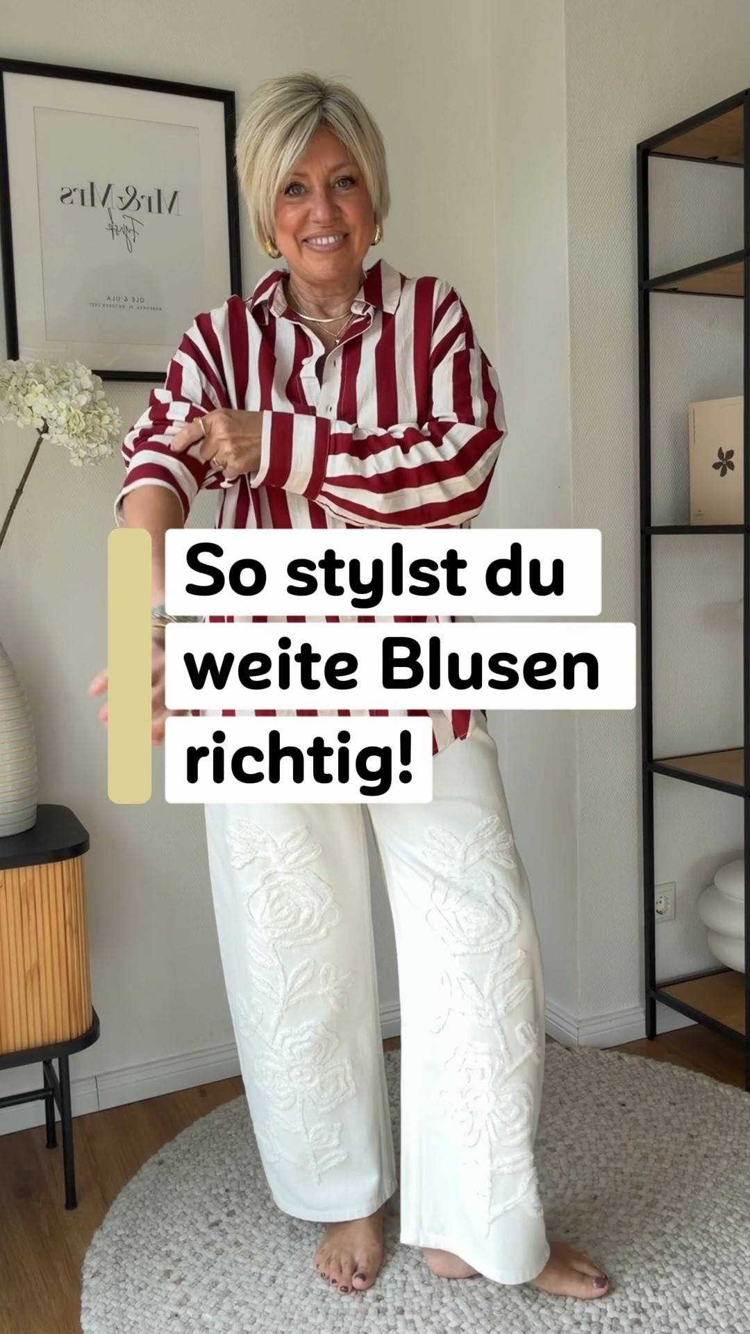 Zu groß oder richtig chic? ✨ 
So stylst du weite Blusen richtig!“

#LTKsummer #LTKjeans #LTKü50