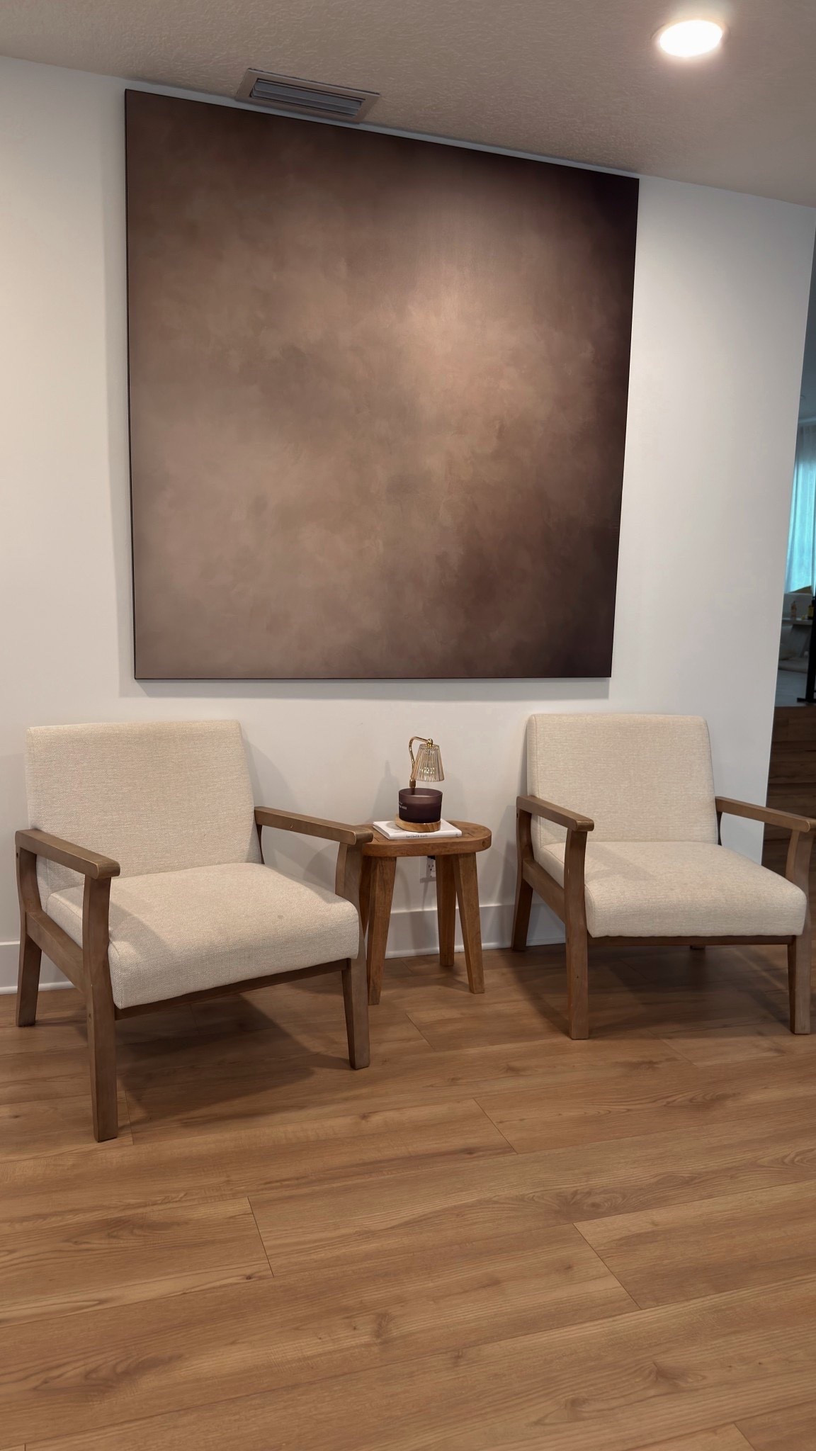 A calm, neutral corner that instantly makes a space feel more elevated and intentional. These accent chairs paired with statement wall art create a cozy yet polished look that works beautifully in living rooms, offices, or entry spaces.

Both pieces are timeless staples you’ll use for years, making them a smart long-term shopping strategy where the cost per wear (or use) truly adds up over time.

Perfect for living rooms, reading nooks, home offices, waiting areas, or styled corners that need a warm, inviting touch.

📏 Styling Notes  
Accent chairs styled as a matching set  
Neutral tones for easy mixing with existing decor  

Save this post to revisit later or tap to get details and shop these home finds instantly.

Neutral home decor, accent chairs, modern living room ideas, cozy seating, minimalist interior, warm neutral decor, elevated home style

Follow me on Instagram and YouTube @kirasfashionfinds


