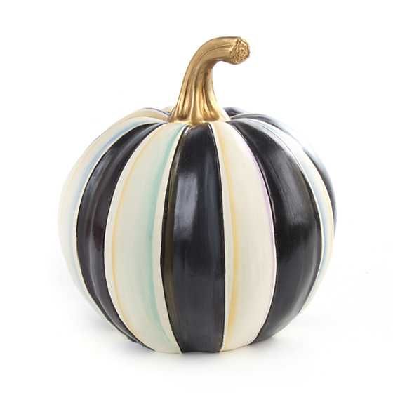 Courtly Stripe Pumpkin - Small | MacKenzie-Childs