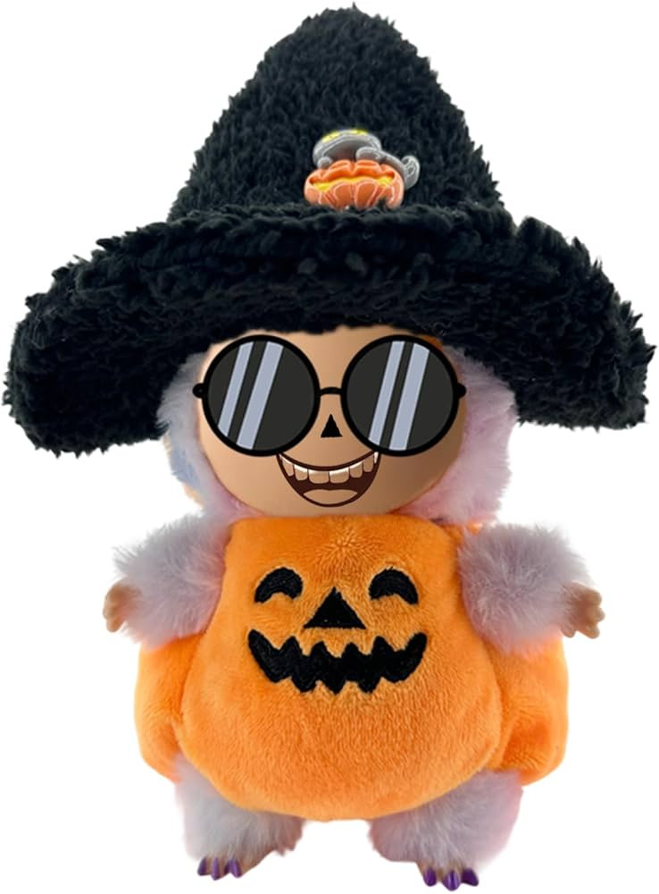 17cm Doll Clothes,Pumpkin Outfit with Witch Hat,6.7-Inch Doll Accessories,Halloween-Themed Clothe... | Amazon (US)