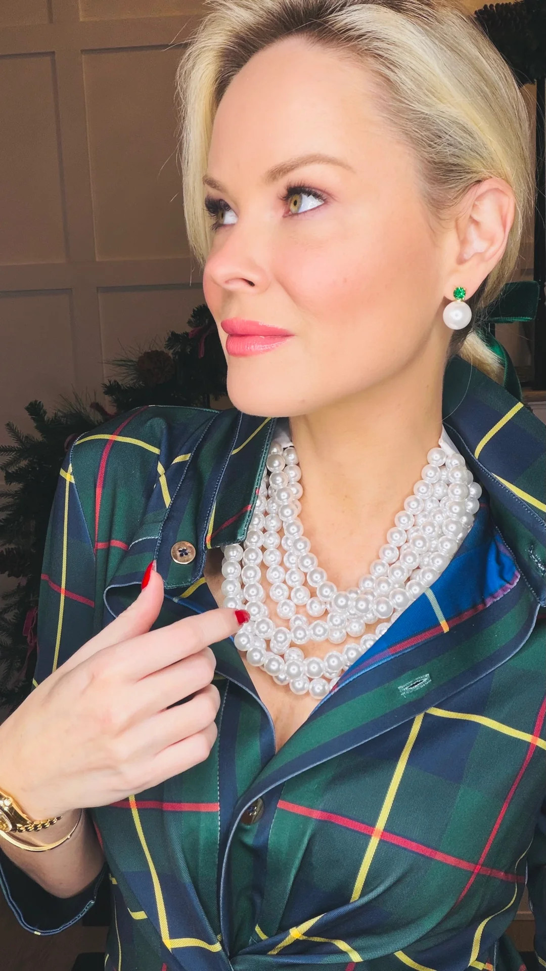 CHUNKY BEADED LAYERED NECKLACE | Teggy French