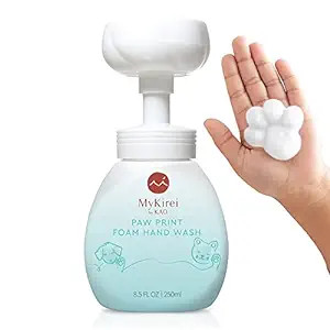MyKirei by KAO Paw Print Foam Hand Wash Soap, Nourishing, Paraben Free, Cruelty Free and Vegan Fr... | Amazon (US)