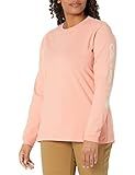 Carhartt Women's Loose Fit Heavyweight Long Logo Sleeve Graphic T-Shirt | Amazon (US)