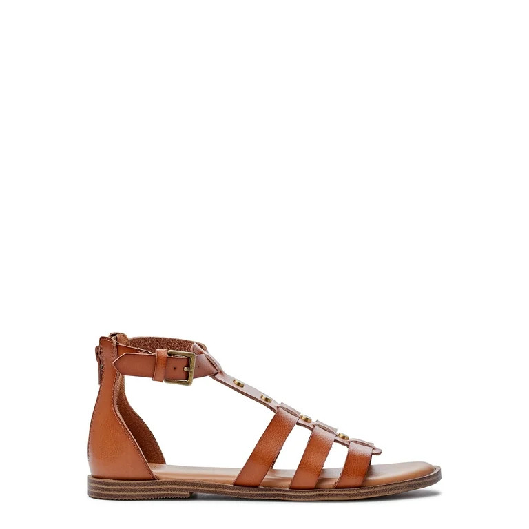 Time and Tru Women's Comfort Gladiator Sandals - Walmart.com | Walmart (US)