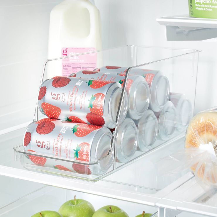 Soda Fridge &#38; Pantry Organizer Clear - Brightroom&#8482; | Target