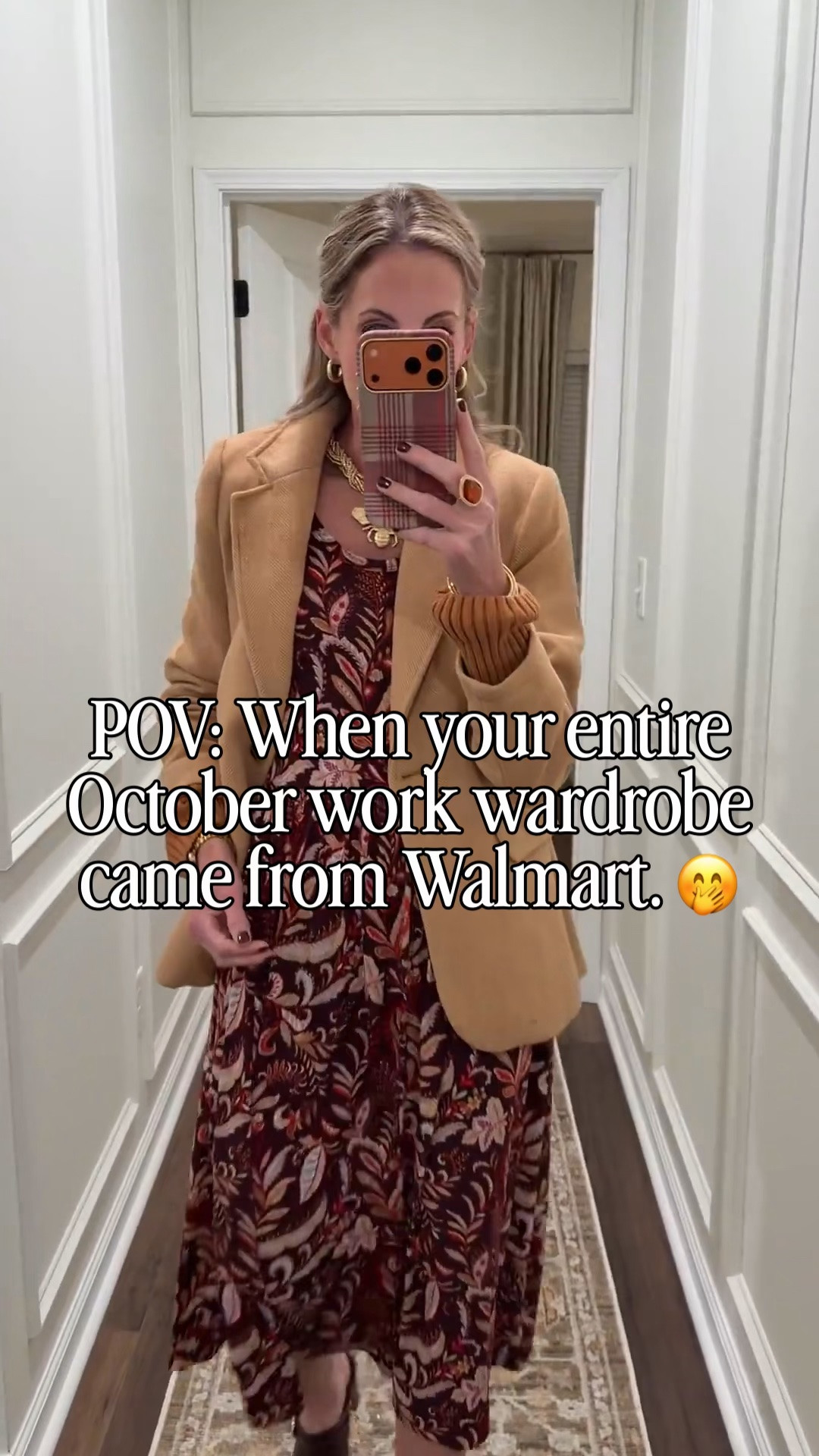 POV: Your entire October work wardrobe came from Walmart. 🤭🍂

Comment WALMART for all the outfit links! 

Just a 50-year-old teacher who loves finding affordable, stylish work outfits that look way more expensive than they are! From fall dresses and cozy sweaters to cute blazers and elevated everyday basics, Walmart has been showing UP this season! 🤩

If you’re looking for affordable fall teacher outfits, business casual workwear, or cute everyday style on a budget, I’ve got you covered! And yes, I really do wear these outfits to work! 🫶