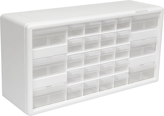 Akro-Mils 26-Drawer Plastic Drawer Storage Cabinet for Garage Organization, Bead Organizer, Build... | Amazon (US)