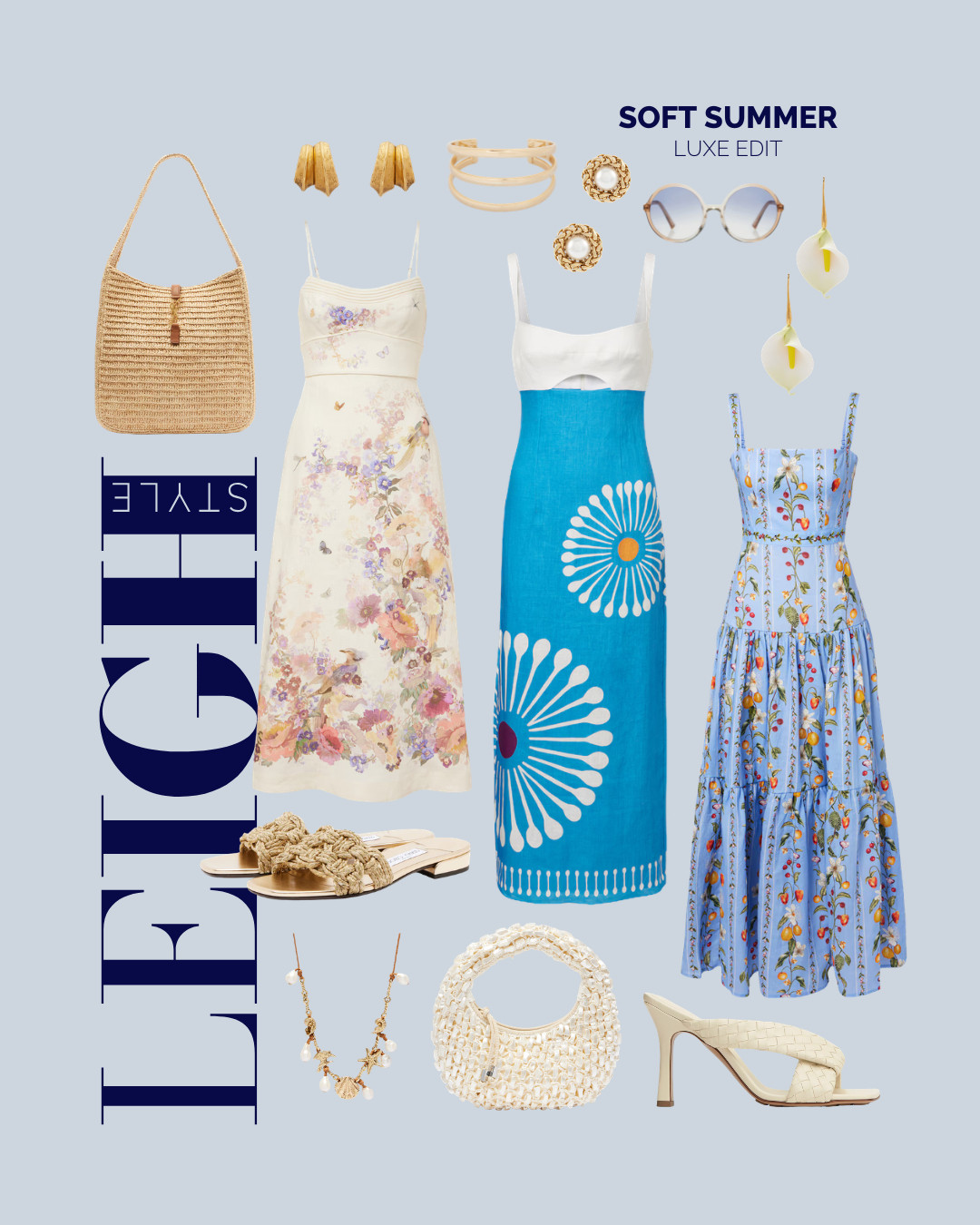 Embrace the sun in these dreamy floral prints and vibrant blues. 

#SummerFashion #FloralDress #ResortWear #SummerStyle #OOTD #BeachChic #SummerVibes 

 #LTKootd #LTKBeauty #LTKTravel