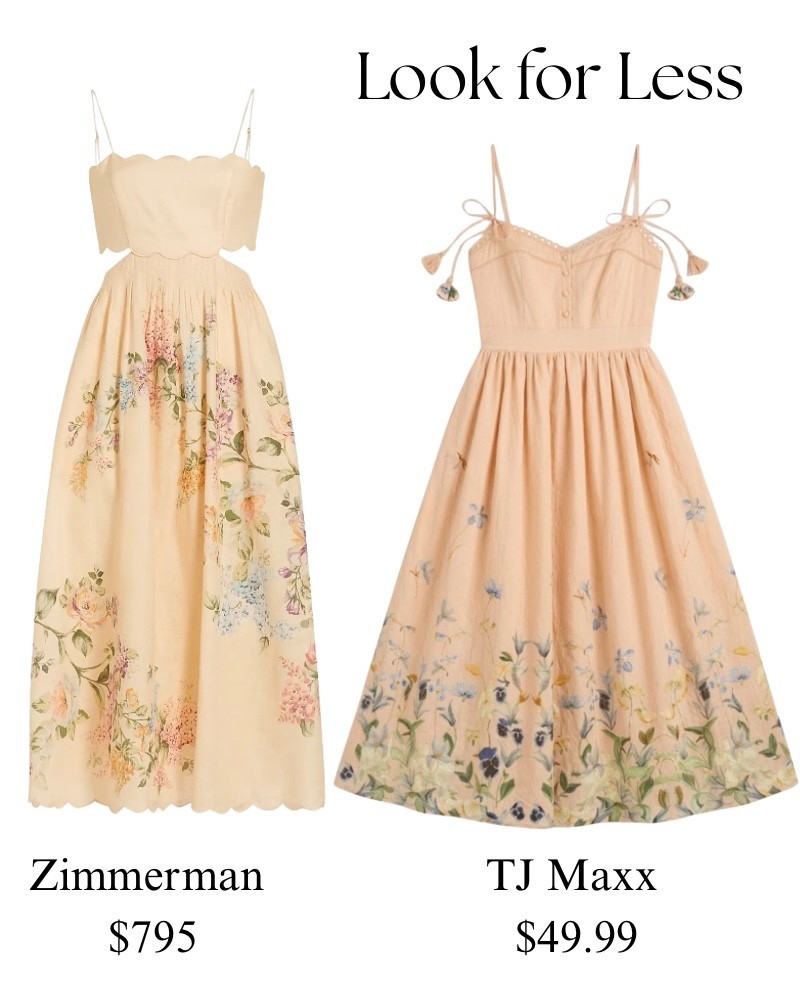 Zimmerman look for less. Taylor swift wore this dress and I found a more affordable option. Spring floral maxi dress, spaghetti strap, celebrity fashion, summer.

#LTKSaleAlert