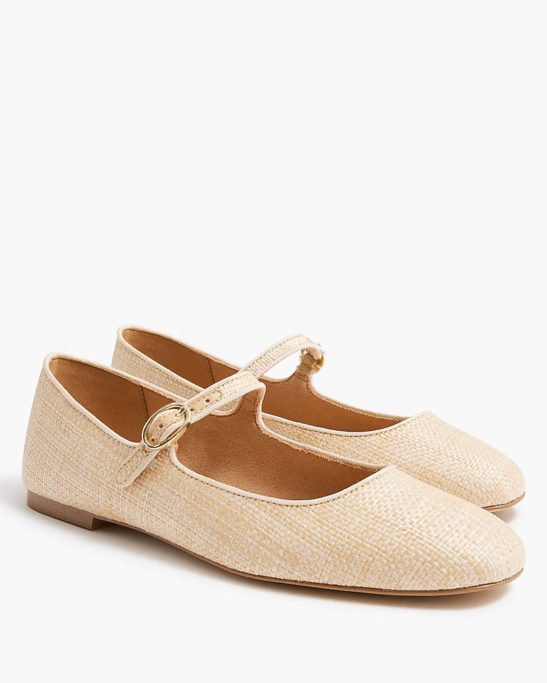 Woven Mary Jane flats | J.Crew Factory
