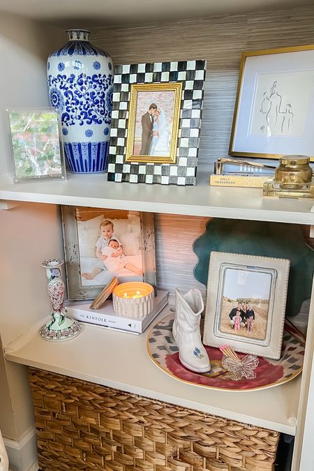 Mixing old and new ✨ Shelf styling 🦋

Blue and white decor, ginger jar, butterfly decor, original art, cowboy boot, Alice lane home, Mackenzie Childs, vintage finds, thifted finds, coffee table books, colorful decor 

#LTKfindsunder50 #LTKhome #LTKsalealert